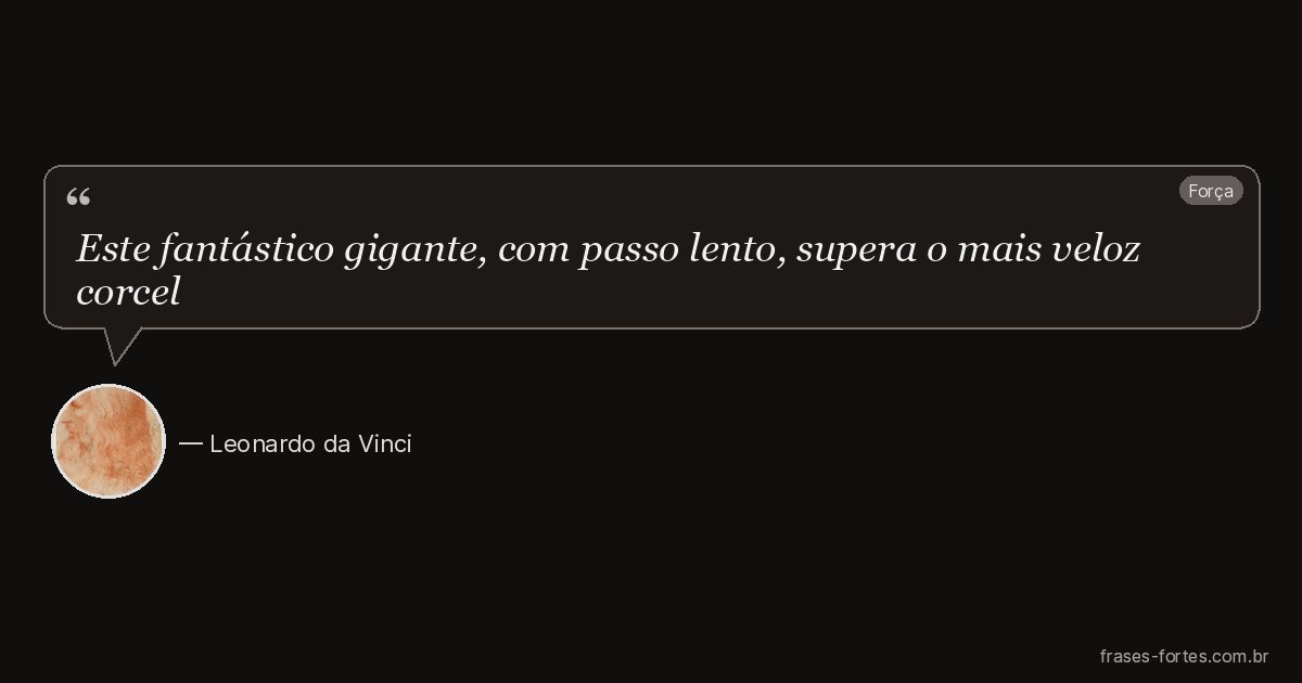 Frase de Leonardo da Vinci