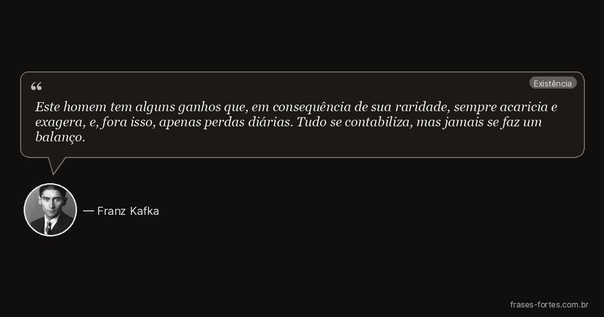 Frase de Franz Kafka