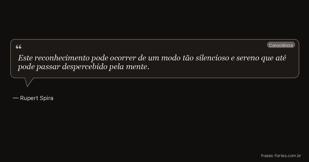 Frase de Rupert Spira