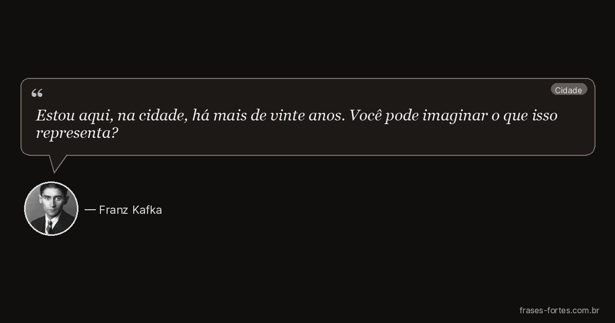 Frase de Franz Kafka