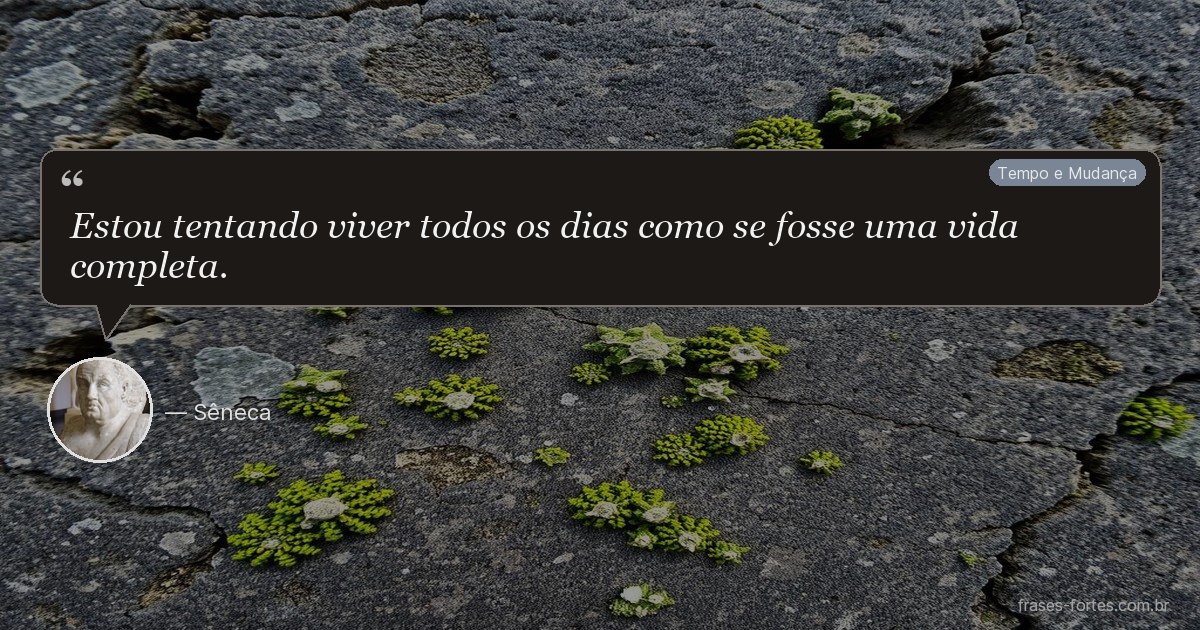 Frase de Sêneca