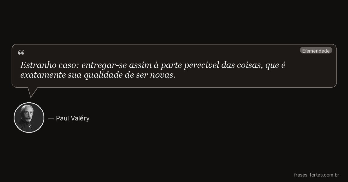 Frase de Paul Valéry