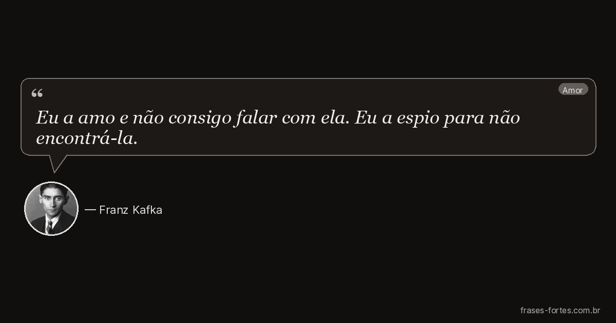 Frase de Franz Kafka