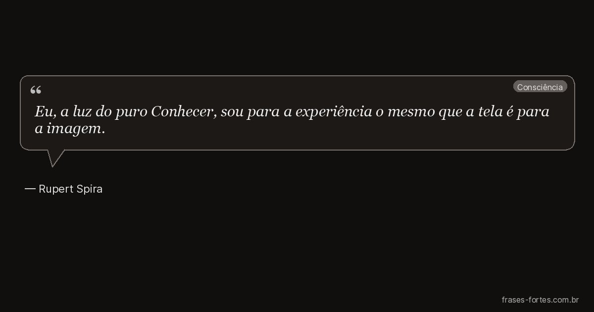 Frase de Rupert Spira