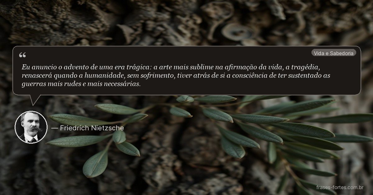Frase de Friedrich Nietzsche