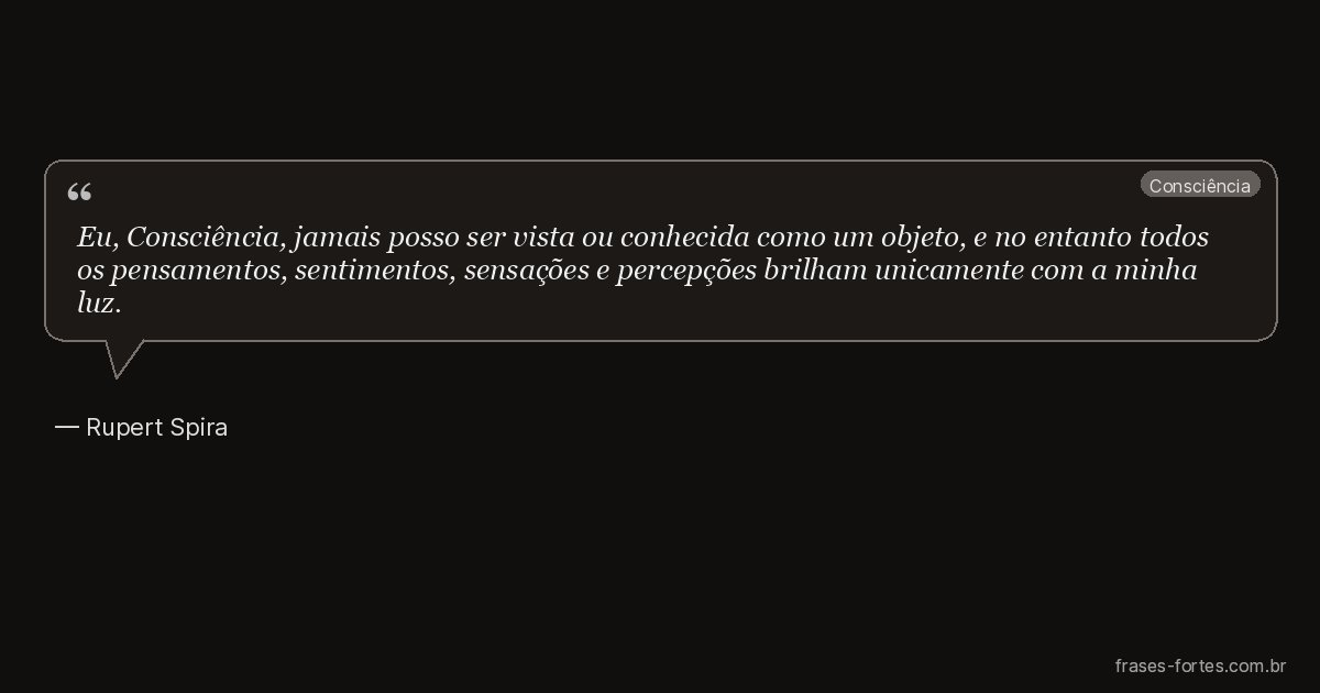 Frase de Rupert Spira
