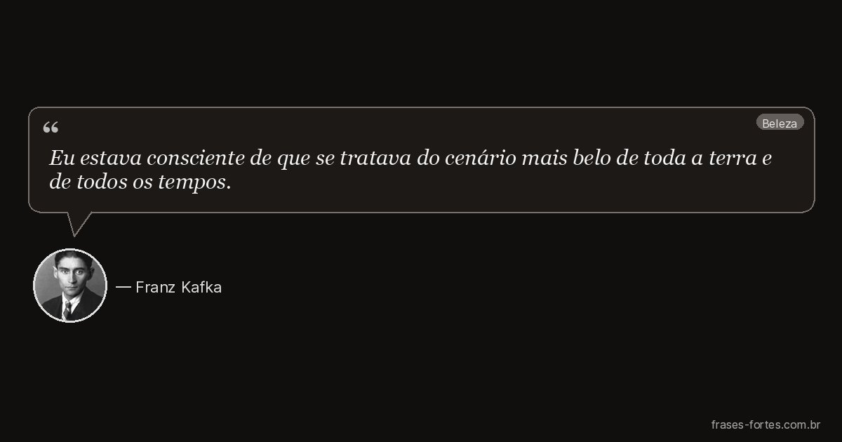 Frase de Franz Kafka
