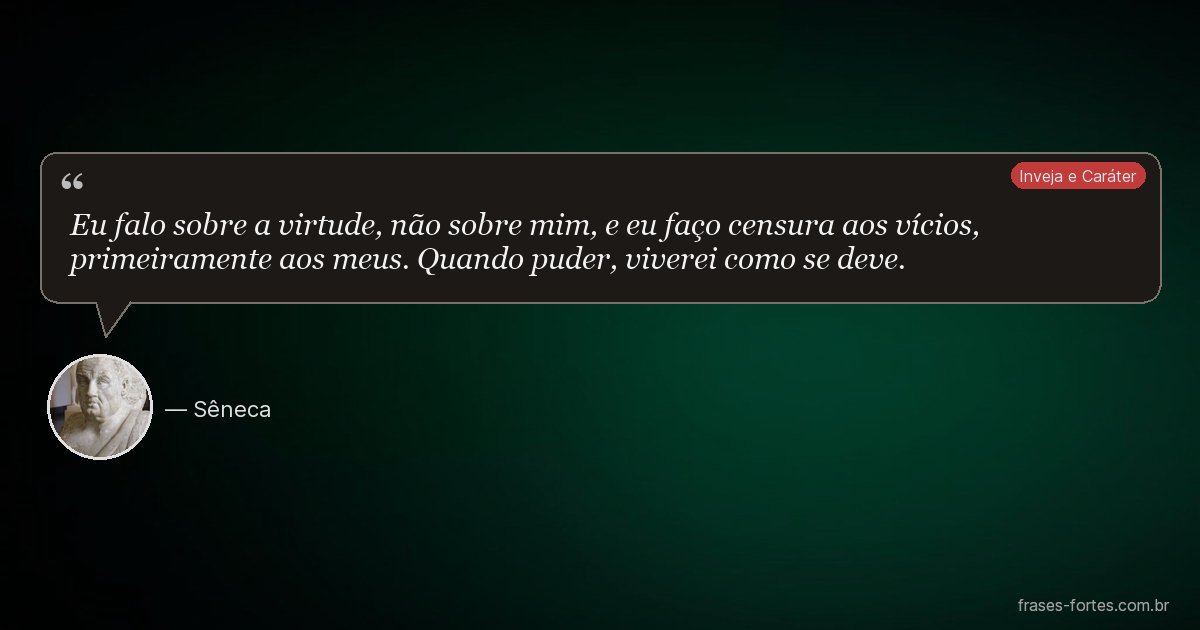 Frase de Sêneca
