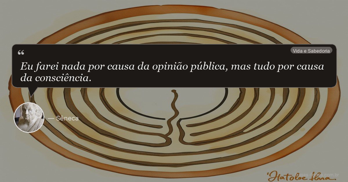 Frase de Sêneca