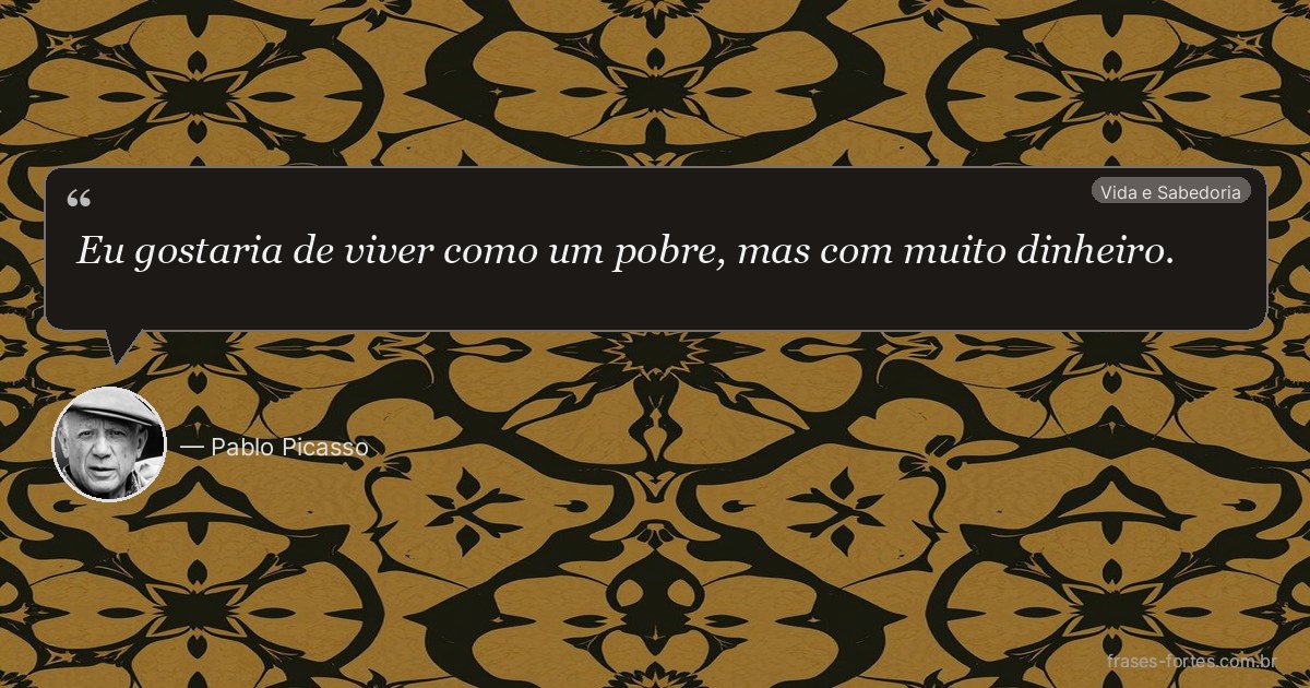 Frase de Pablo Picasso