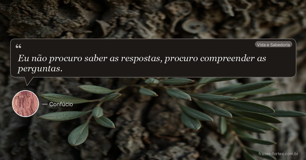 Frase de Confúcio