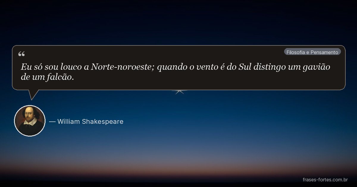 Frase de William Shakespeare