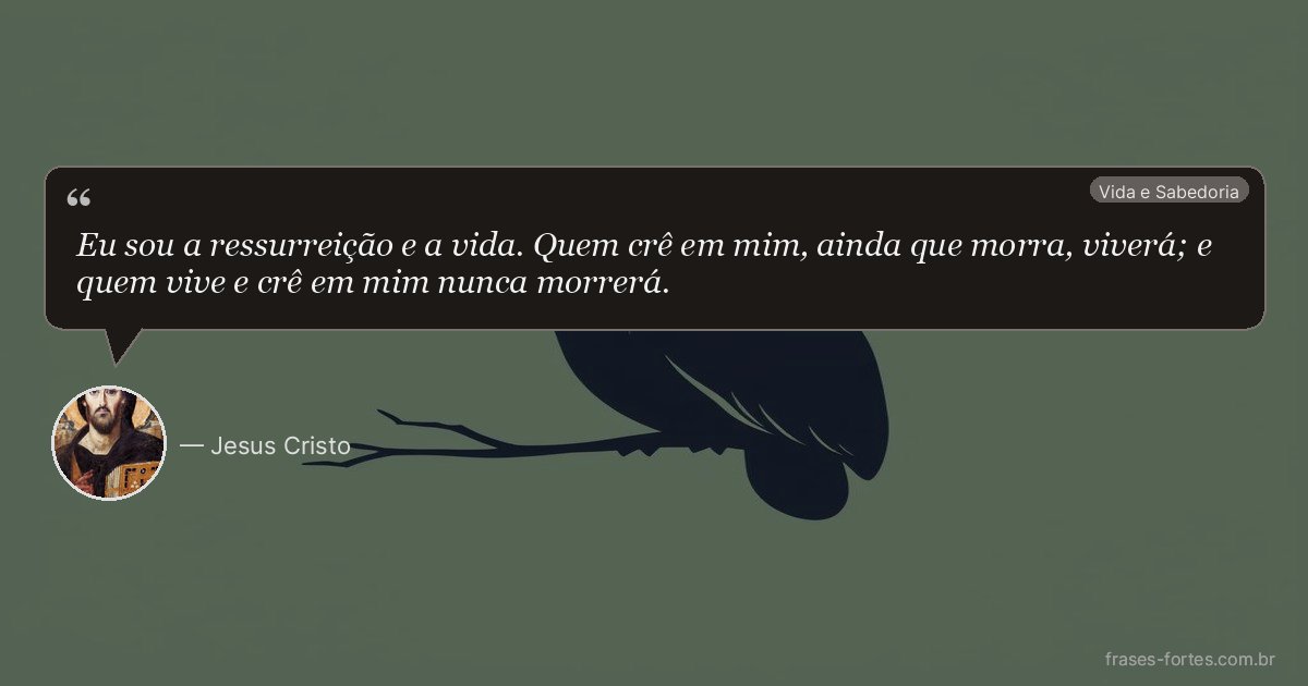 Frase de Jesus Cristo