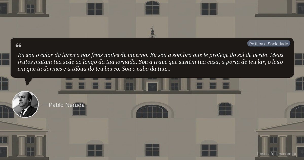 Frase de Pablo Neruda