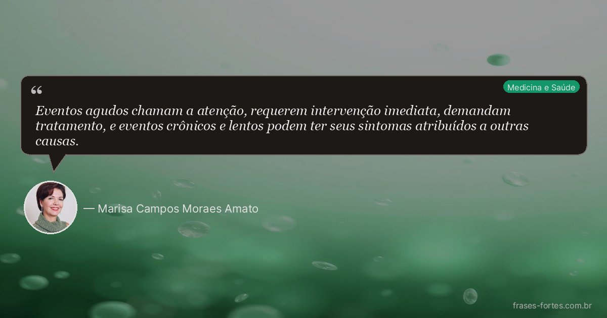 Frase de Marisa Campos Moraes Amato