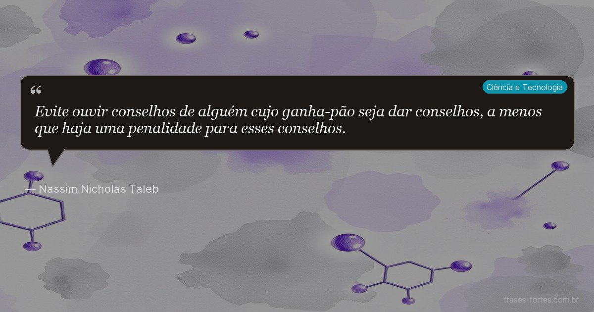 Frase de Nassim Nicholas Taleb