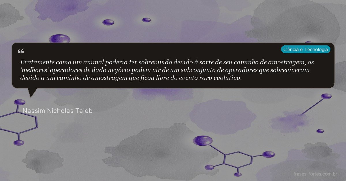 Frase de Nassim Nicholas Taleb