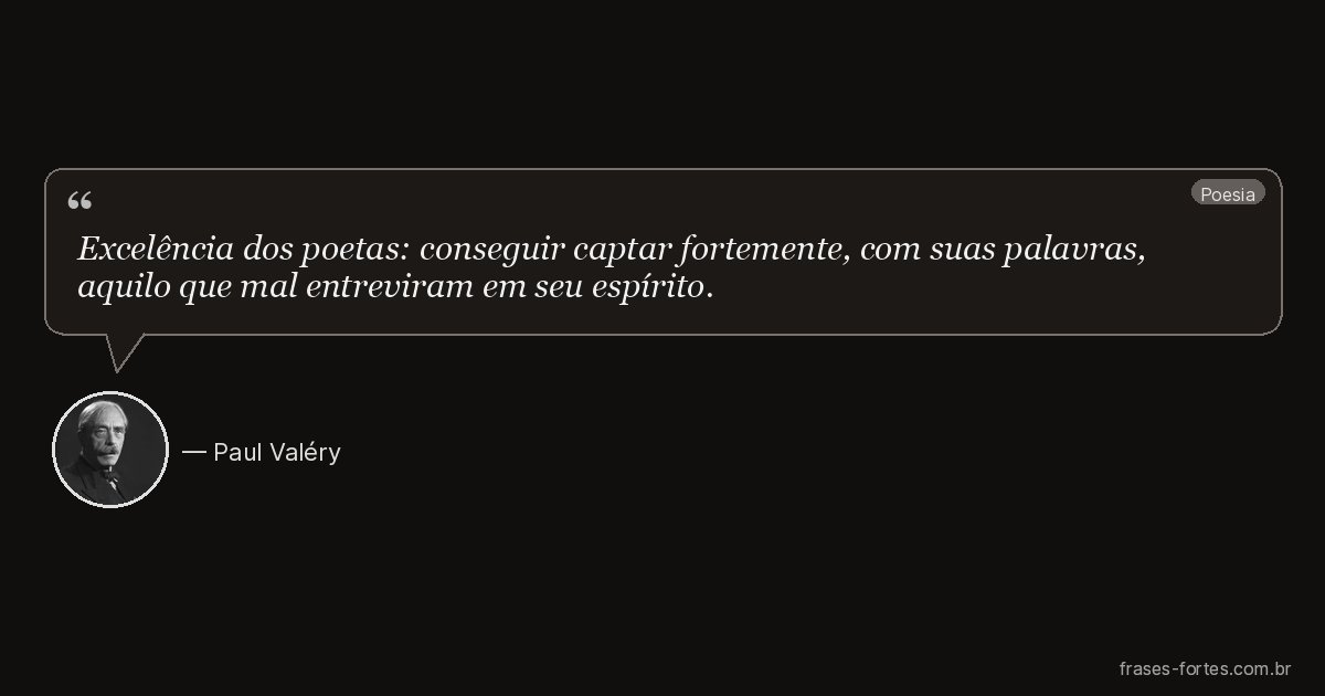Frase de Paul Valéry
