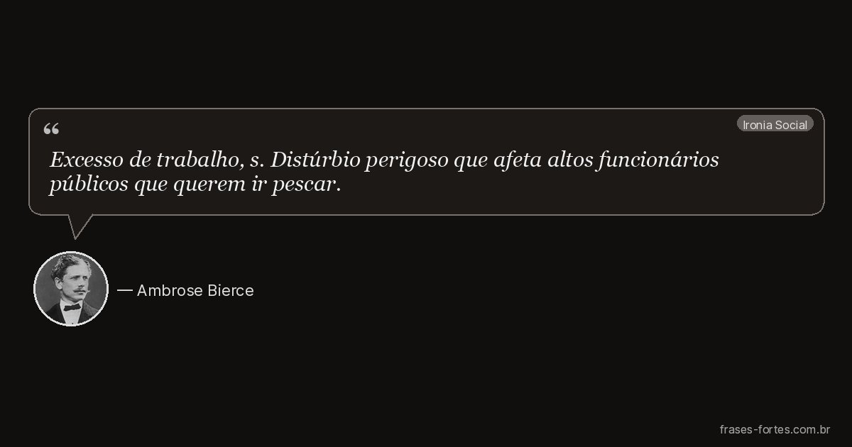 Frase de Ambrose Bierce