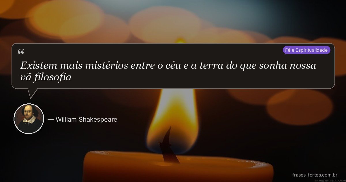 Frase de William Shakespeare