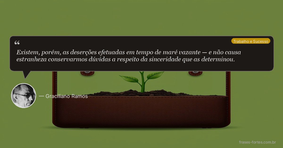 Frase de Graciliano Ramos
