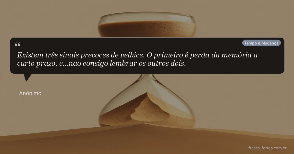 Frase de Anônimo