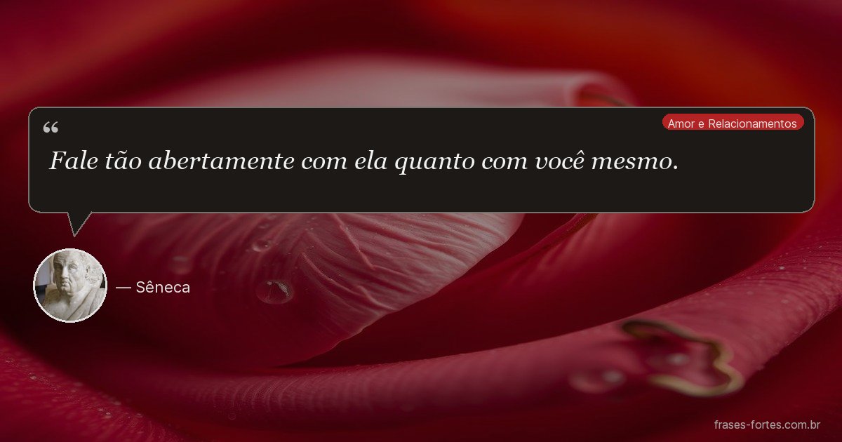 Frase de Sêneca