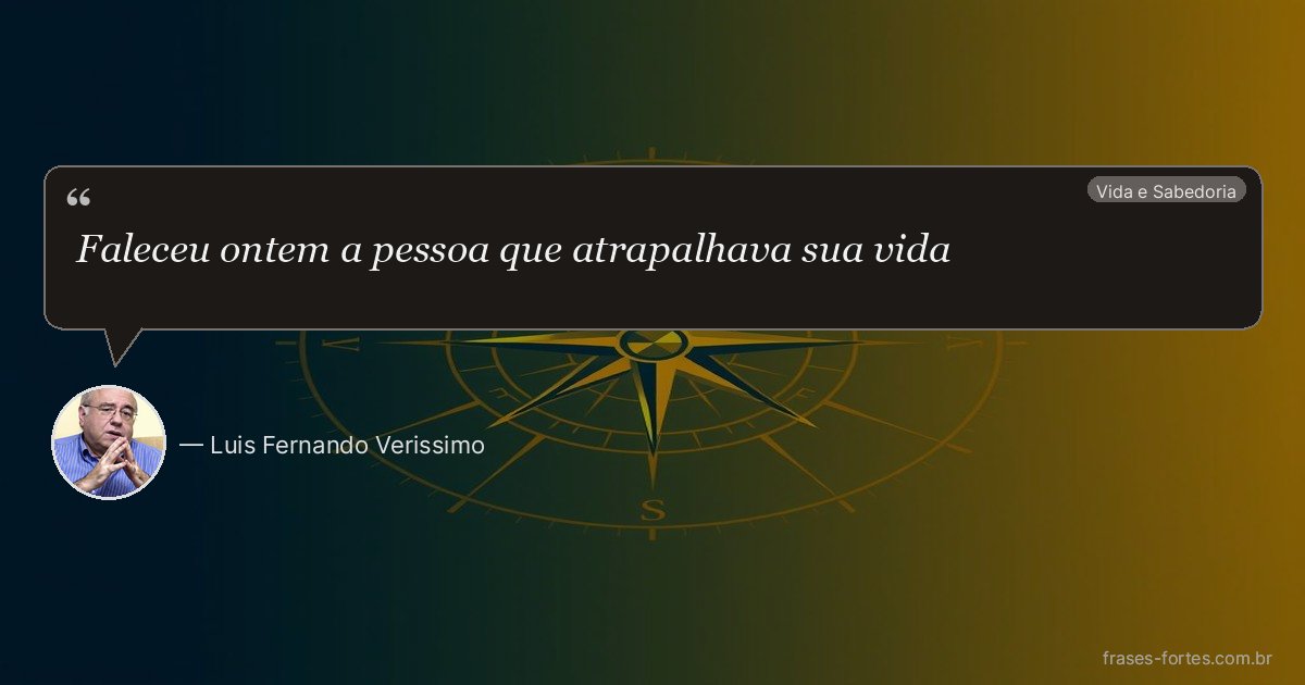 Frase de Luis Fernando Verissimo