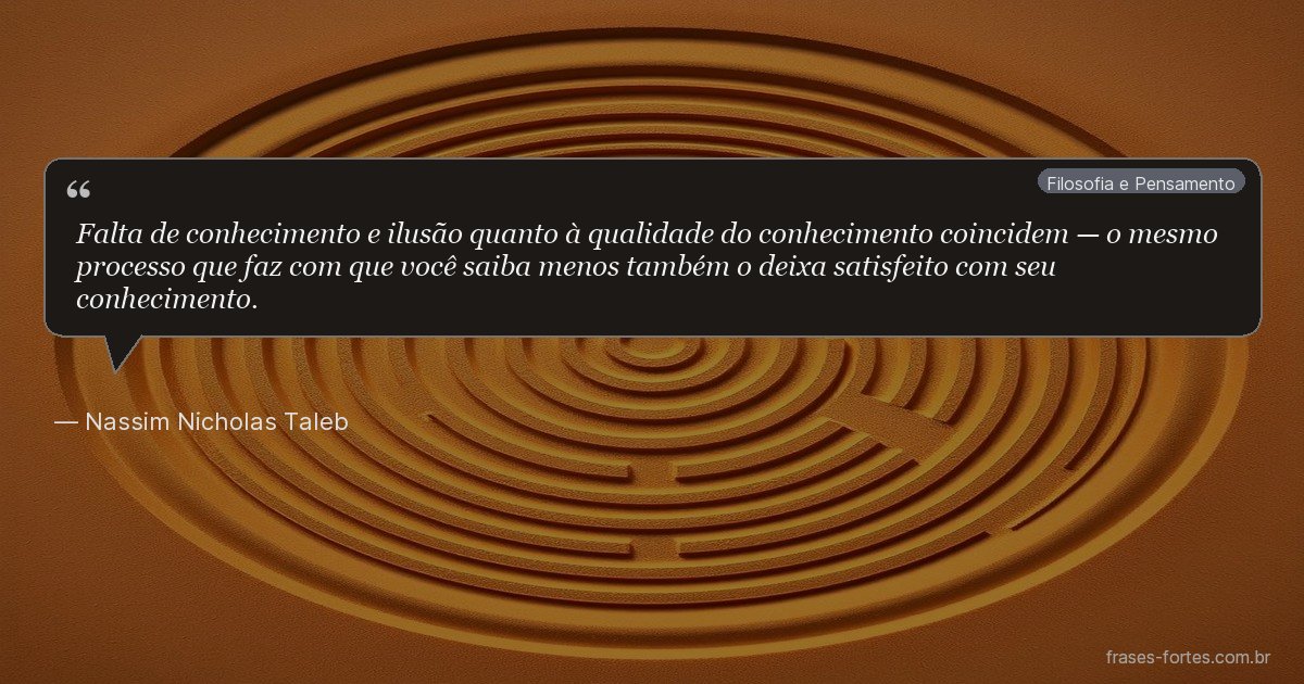 Frase de Nassim Nicholas Taleb