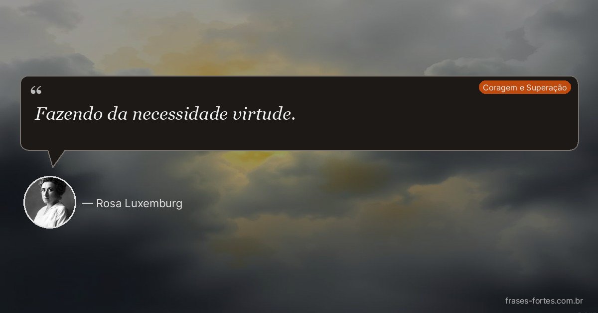 Frase de Rosa Luxemburg