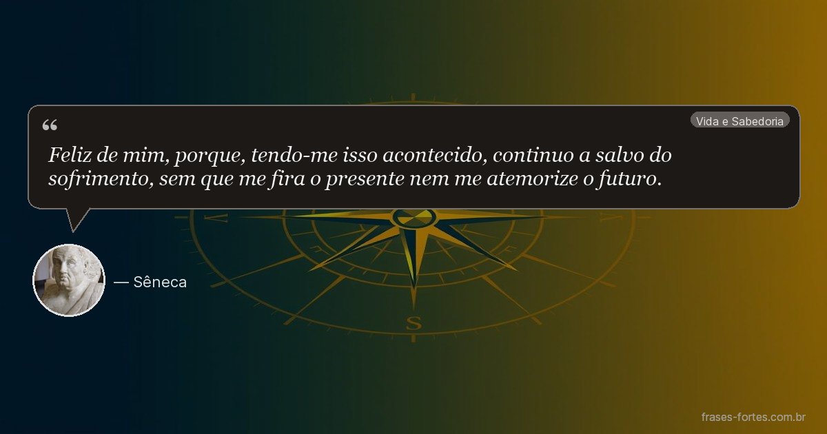 Frase de Sêneca