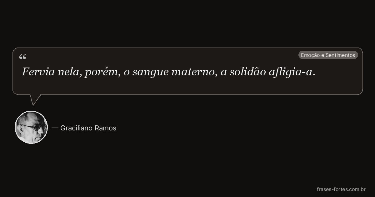 Frase de Graciliano Ramos