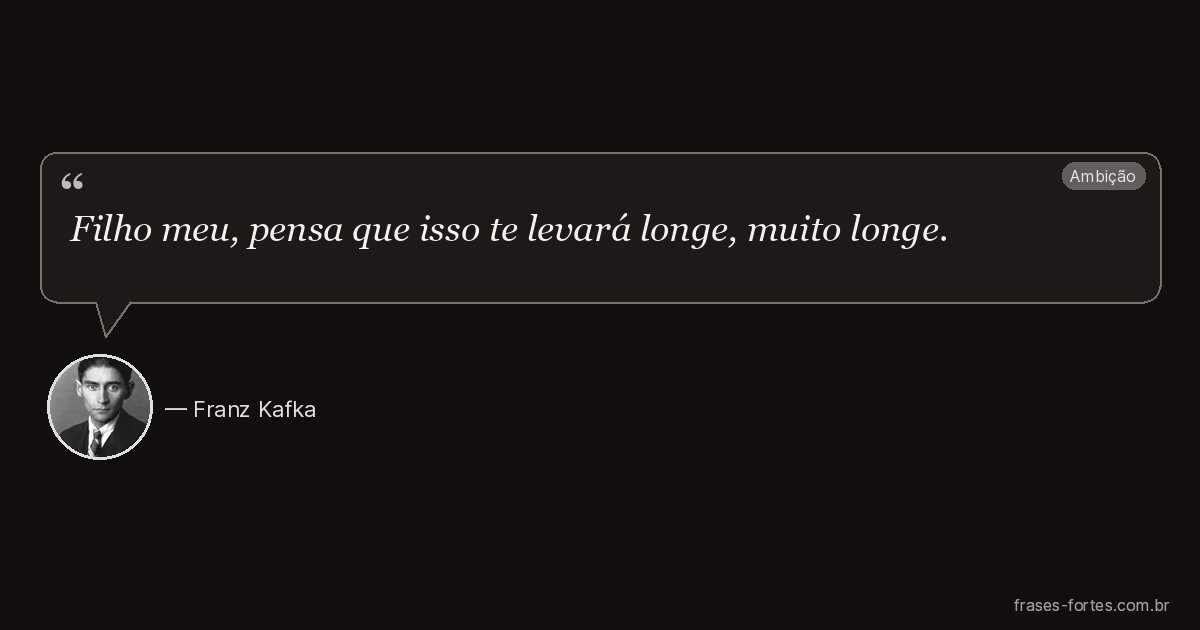 Frase de Franz Kafka