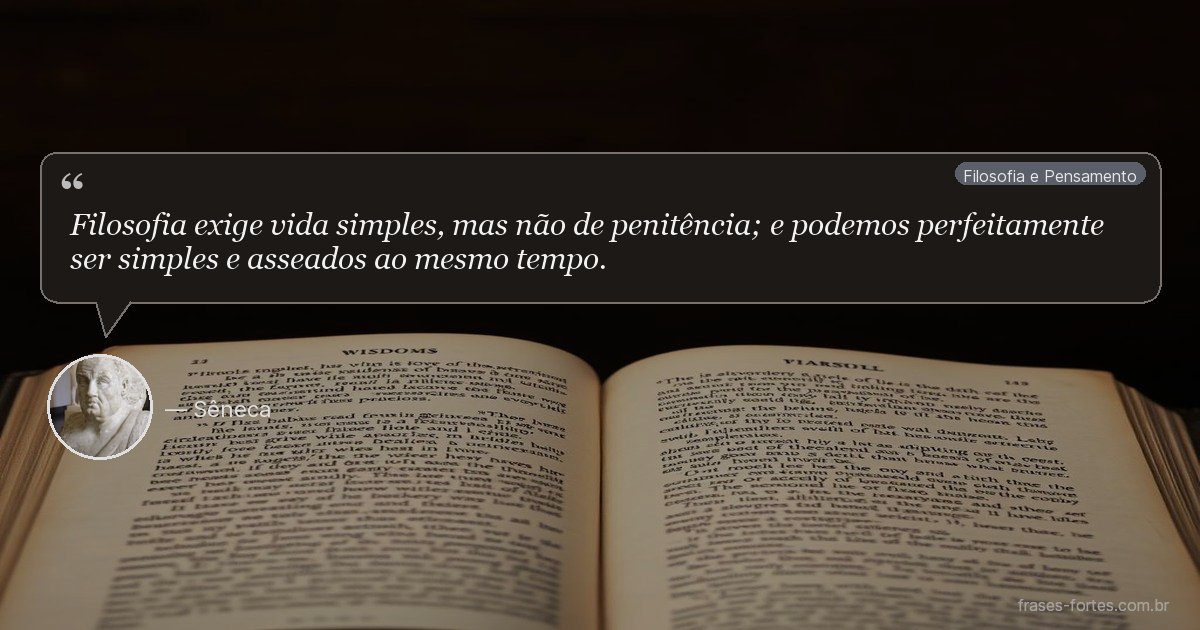 Frase de Sêneca