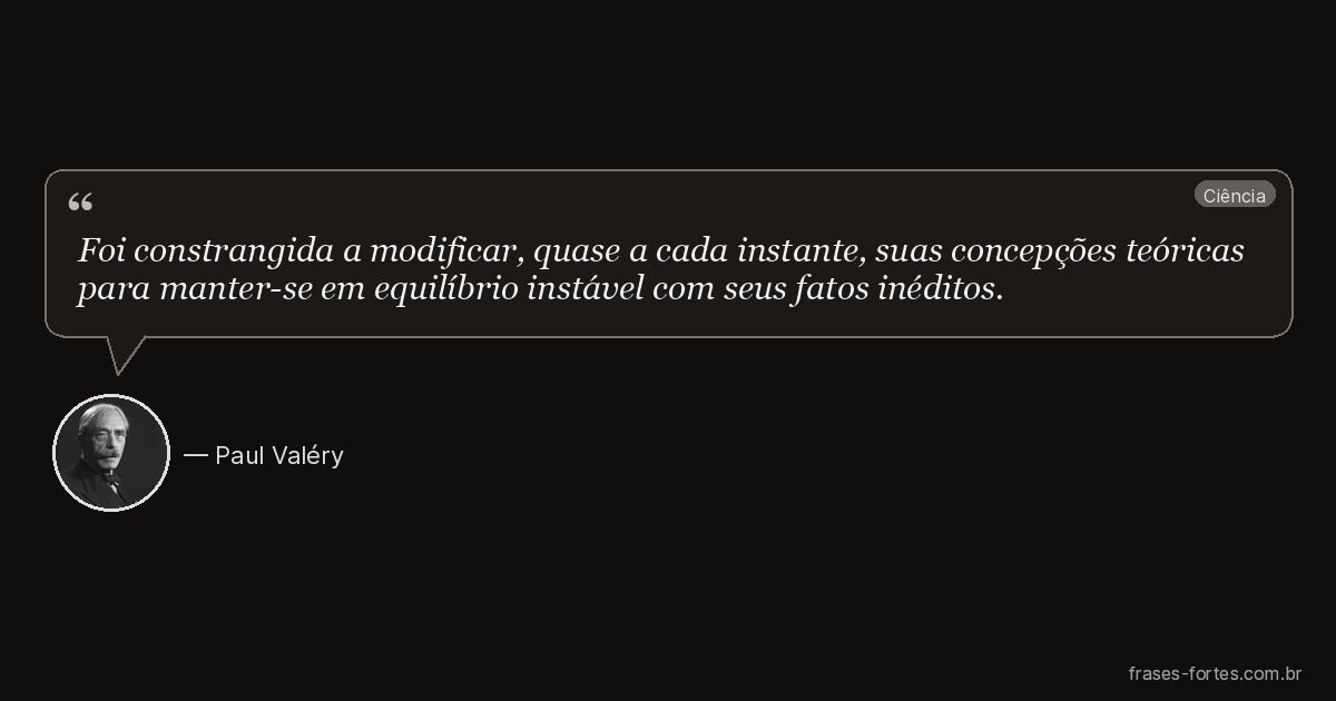 Frase de Paul Valéry