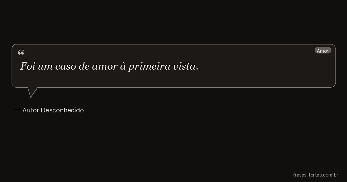 Frase de Autor Desconhecido