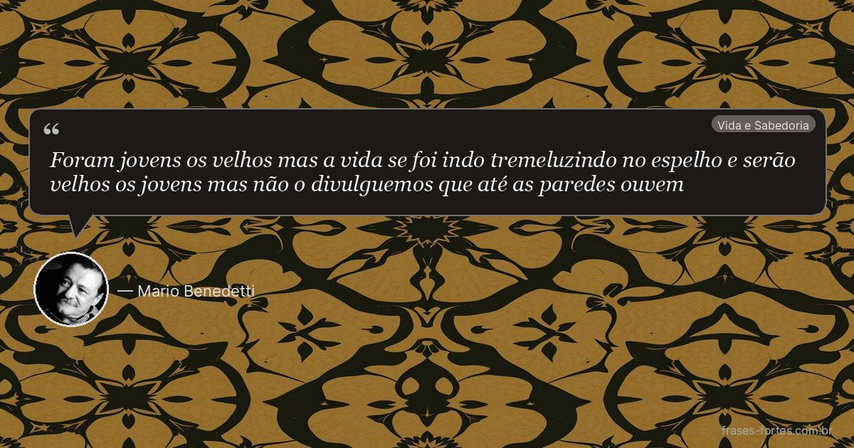 Frase de Mario Benedetti