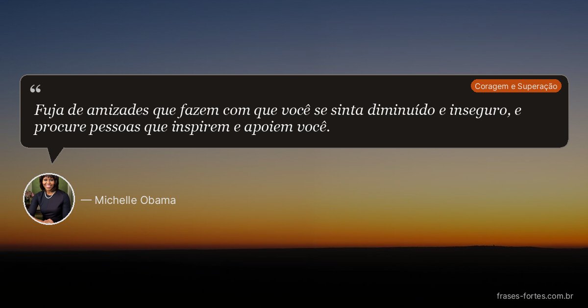 Frase de Michelle Obama