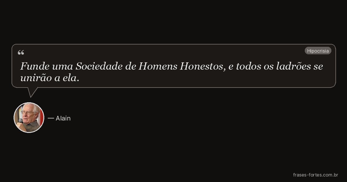 Frase de Alain