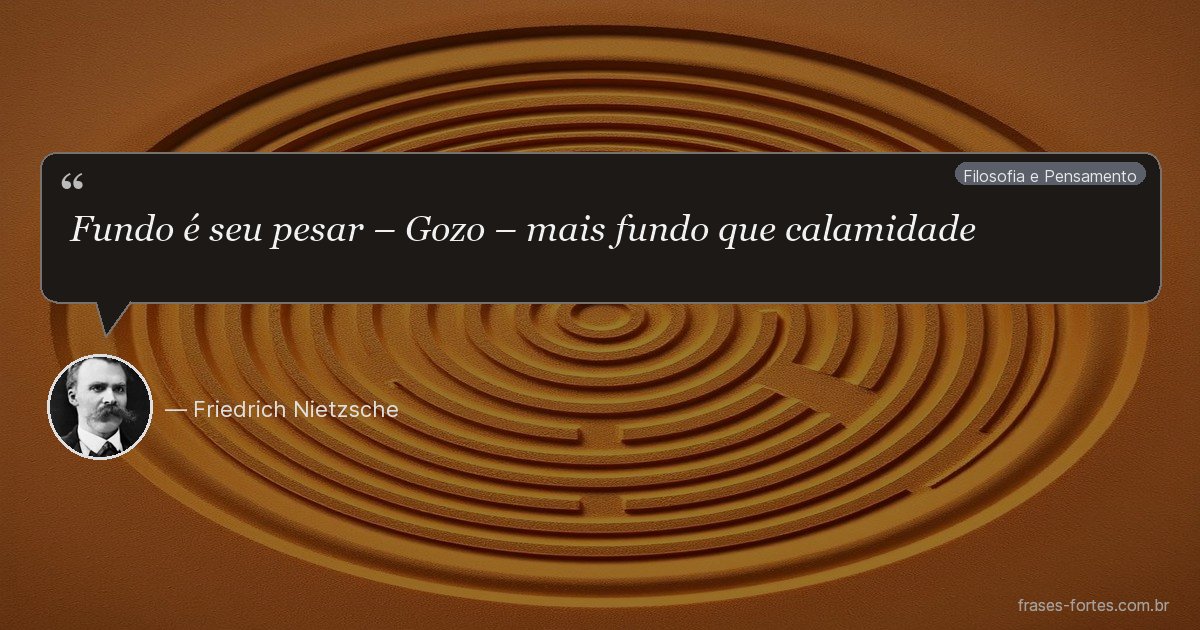 Frase de Friedrich Nietzsche