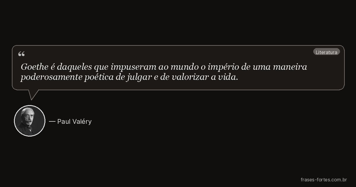 Frase de Paul Valéry