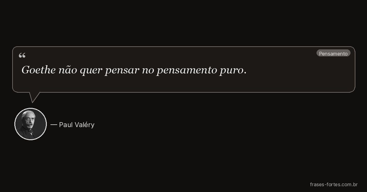 Frase de Paul Valéry