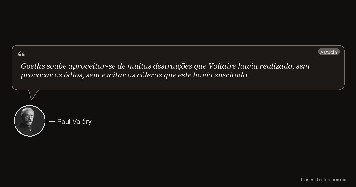 Frase de Paul Valéry