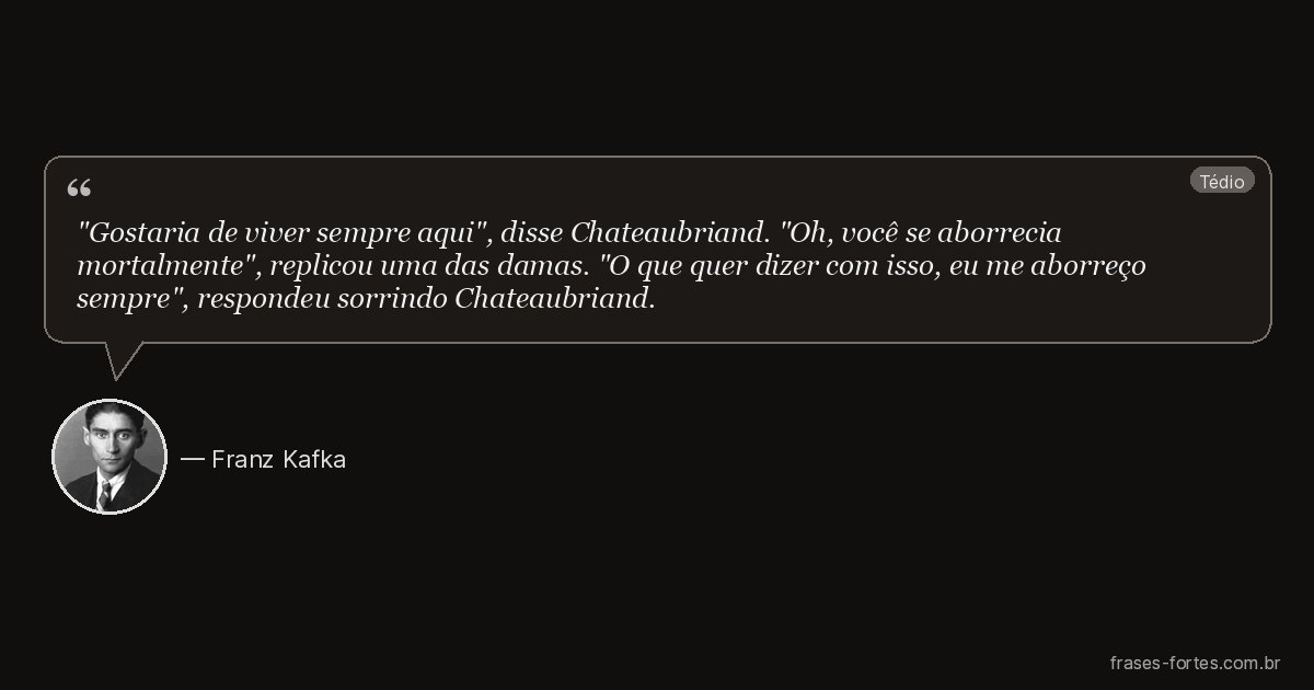 Frase de Franz Kafka