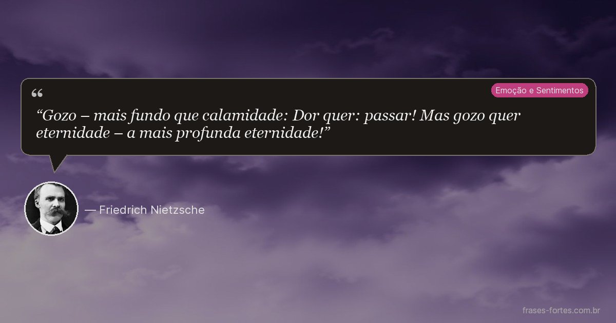 Frase de Friedrich Nietzsche