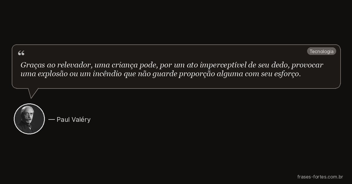 Frase de Paul Valéry