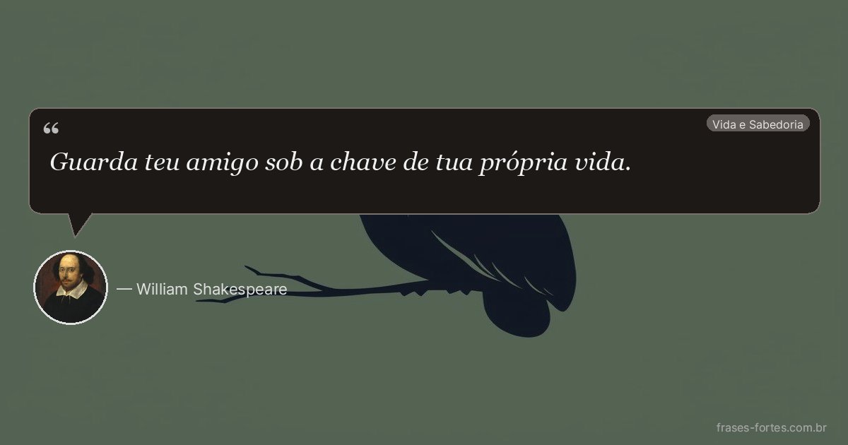 Frase de William Shakespeare