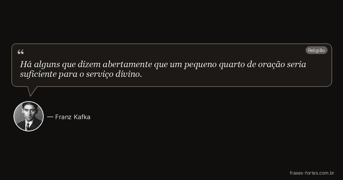 Frase de Franz Kafka