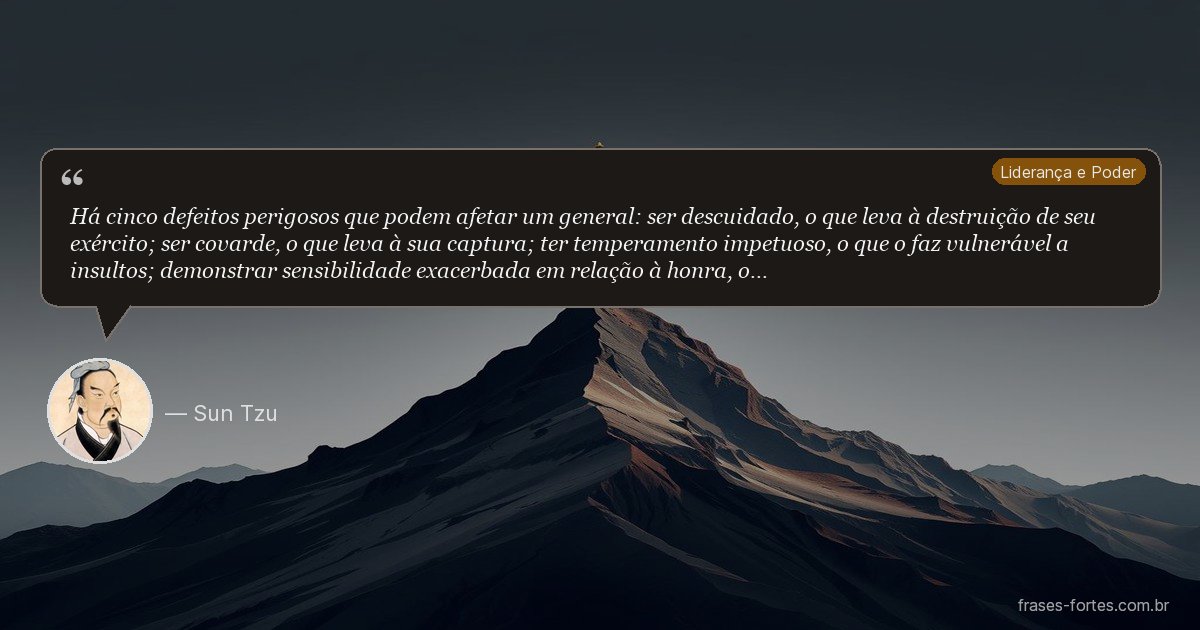 Frase de Sun Tzu