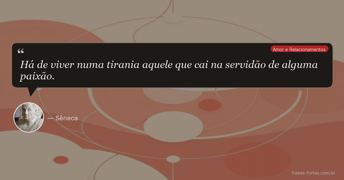 Frase de Sêneca